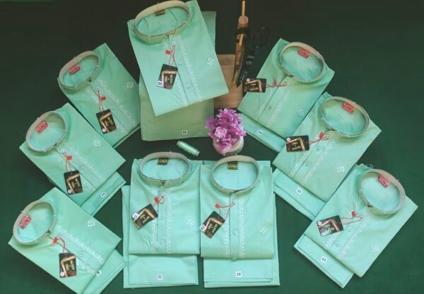 Mint Green Cotton - Image 6